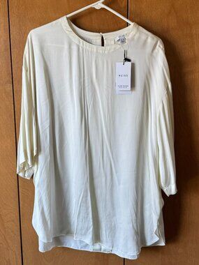 Reiss Anya Relaxed Satin Blouse